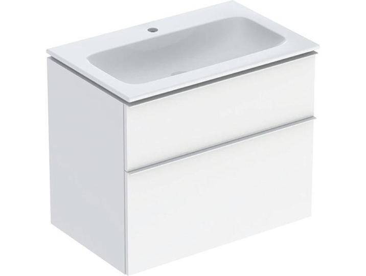 Geberit, Badmöbelset, iCon Set Möbelwaschtisch mit Unterschrank, 2 Schubladen, 75x63x48 cm, 502336 von Galaxus