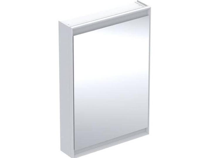 Geberit, Spiegelschrank, ONE Spiegelschrank mit ComfortLight, 1 Tür, Aufputzmontage,weiss/Aluminium, 60x90cm, 505.81 (60 x 90 cm) von Galaxus