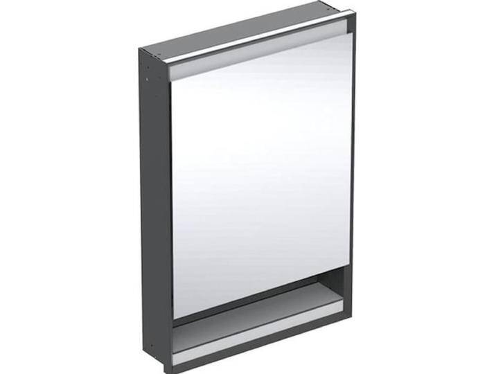 Geberit, Spiegelschrank, ONE Spiegelschrank mit ComfortLight, 1 Tür, mit Nische, Unterputz, schwarz matt/Aluminium Geberit, Spiegelschrank, ONE Spiegelschrank mit ComfortLight, 1 Tür, mit Nische, Unterputz, schwarz matt/Aluminium von Galaxus