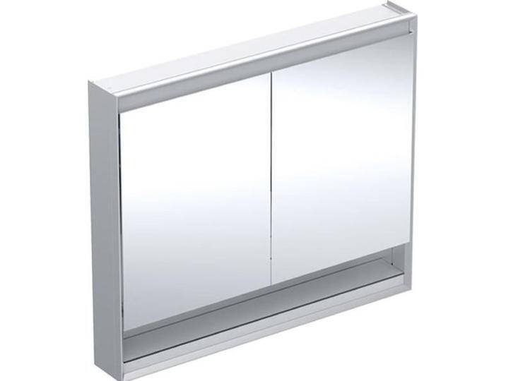 Geberit, Spiegelschrank, ONE Spiegelschrank mit ComfortLight, 2 Türen, Aufputzmontage, mit Nische, 105x90x15cm, 505. von Galaxus