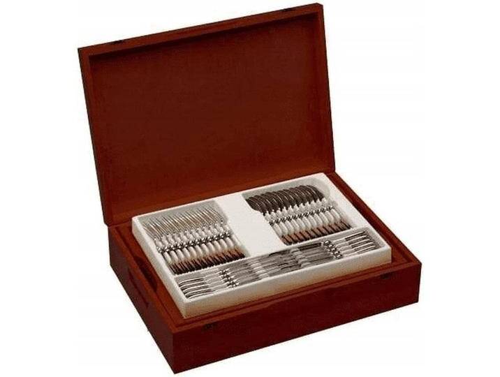 Gerlach Retro NK 21A Cutlery Serving Set with 68 Pieces 21AG01021APZEST68SDS1S101 Stainless Steel, Besteck, Silber Gerlach Retro NK 21A Cutlery Serving Set with 68 Pieces 21AG01021APZEST68SDS1S101 Stainless Steel, Besteck, Silber von Galaxus