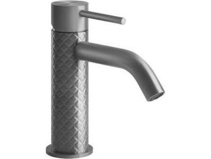 Gessi, Badarmatur, 316 Intreccio Waschtisch-Einhebelmischer,ohne Ablaufgarnitur, Ausladung 122 mm, 54102 von Galaxus