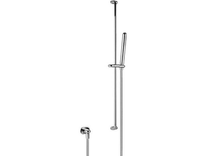 Gessi, Badarmatur, Goccia Brausestange 800 mm, mit Antikalk-Handbrause, Schlauch 1,50 m und Wandanschlussbogen 1/ von Galaxus