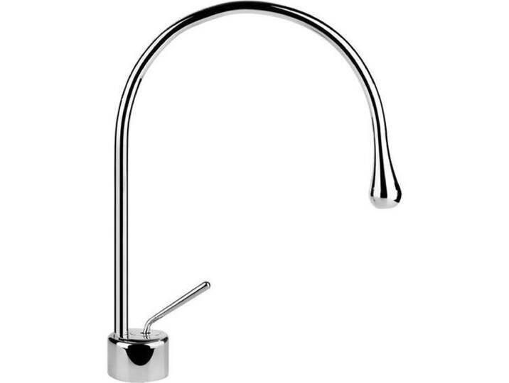 Gessi, Badarmatur, Goccia Waschtisch-Einhebelmischer mit Auslauf Radius 125 mm, ohne Ablaufgarnitur, Ausladung 24 von Galaxus