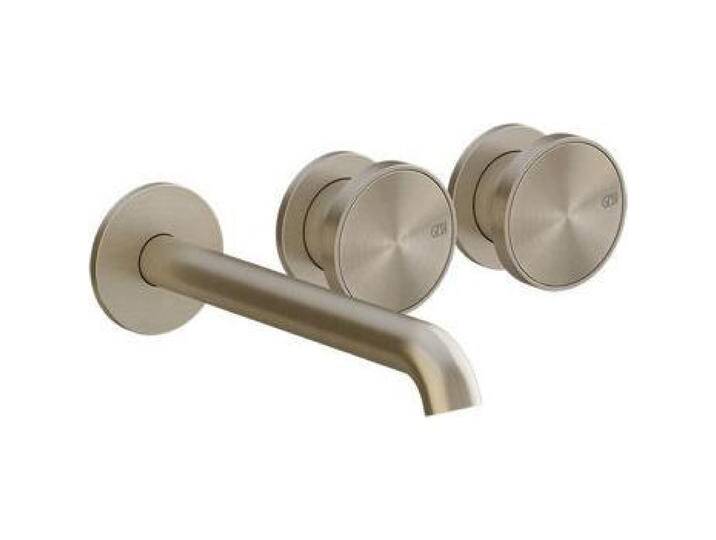 Gessi, Badarmatur, Origini Fertigmontageset Waschtisch-Mischer, o. Ablaufgarnitur, mit Auslauf, Wandmontage, Ausl von Galaxus