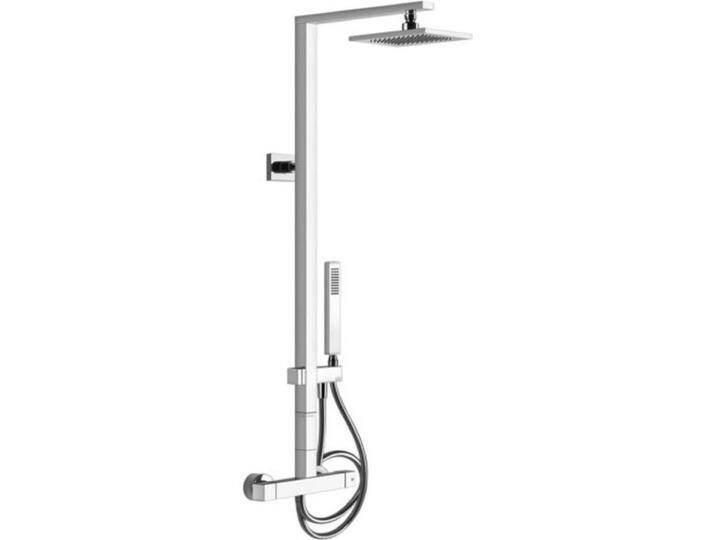 Gessi, Badarmatur, Rettangolo Duschsäule mit Aufputz-Thermostat, automatischer Umstellung, Höhe 106 cm, mit Kop Gessi, Badarmatur, Rettangolo Duschsäule mit Aufputz-Thermostat, automatischer Umstellung, Höhe 106 cm, mit Kop von Galaxus
