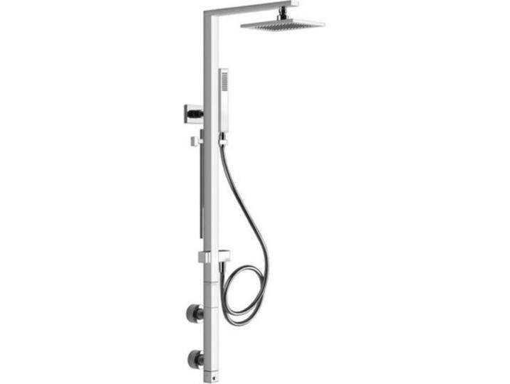 Gessi, Badarmatur, Rettangolo Duschsäule mit Aufputz-Thermostat, automatischer Umstellung, Höhe 1180 mm, Kopfbr Gessi, Badarmatur, Rettangolo Duschsäule mit Aufputz-Thermostat, automatischer Umstellung, Höhe 1180 mm, Kopfbr von Galaxus