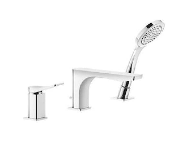 Gessi, Badarmatur, Rilievo, Dreiloch-Wannenrand-Armatur, integrierter Umsteller im Auslauf, Brauseschlauch 1,50 m Gessi, Badarmatur, Rilievo, Dreiloch-Wannenrand-Armatur, integrierter Umsteller im Auslauf, Brauseschlauch 1,50 m von Galaxus