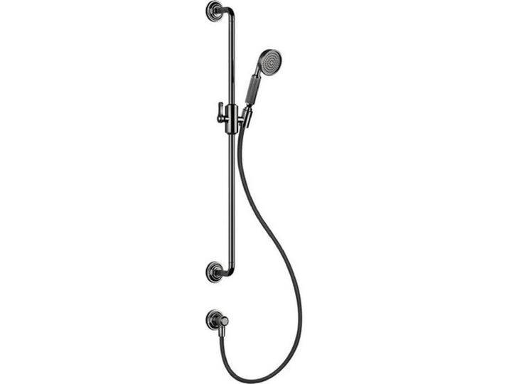 Gessi, Badarmatur, Venti20 Brausestange mit Wandanschlussbogen, gebogener Halterung u. schwenkbarem Brausehalter Gessi, Badarmatur, Venti20 Brausestange mit Wandanschlussbogen, gebogener Halterung u. schwenkbarem Brausehalter von Galaxus