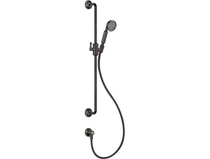 Gessi, Badarmatur, Venti20 Brausestange mit Wandanschlussbogen, gebogener Halterung u. schwenkbarem Brausehalter Gessi, Badarmatur, Venti20 Brausestange mit Wandanschlussbogen, gebogener Halterung u. schwenkbarem Brausehalter von Galaxus