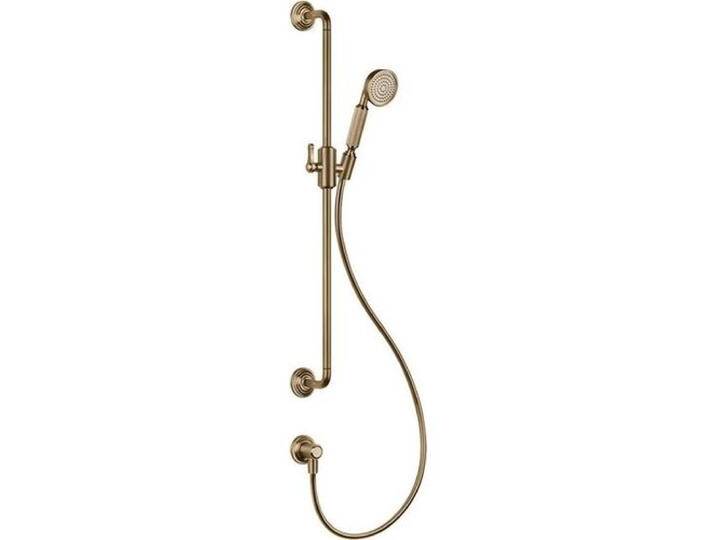 Gessi, Badarmatur, Venti20 Brausestange mit Wandanschlussbogen, gebogener Halterung u. schwenkbarem Brausehalter Gessi, Badarmatur, Venti20 Brausestange mit Wandanschlussbogen, gebogener Halterung u. schwenkbarem Brausehalter von Galaxus