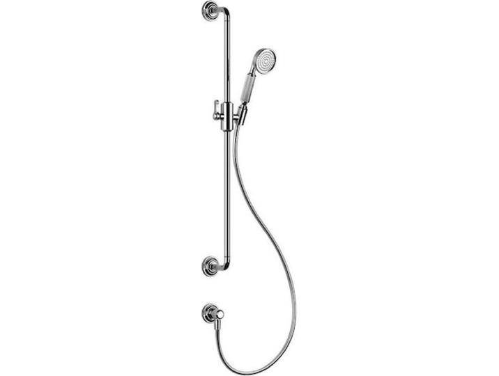 Gessi, Badarmatur, Venti20 Brausestange mit Wandanschlussbogen, gebogener Halterung u. schwenkbarem Brausehalter Gessi, Badarmatur, Venti20 Brausestange mit Wandanschlussbogen, gebogener Halterung u. schwenkbarem Brausehalter von Galaxus