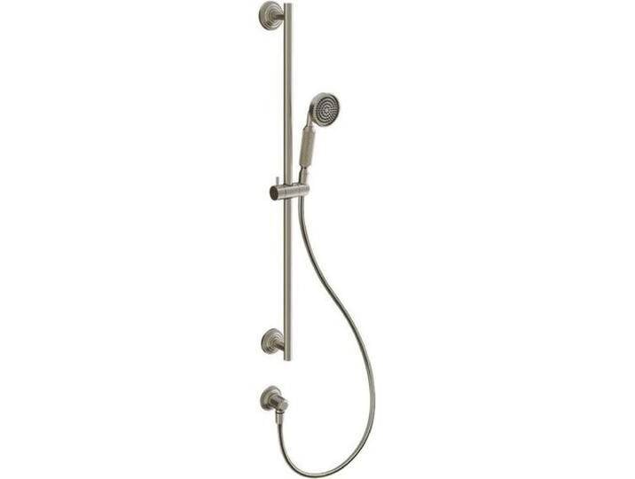 Gessi, Badarmatur, Venti20 Brausestange mit Wandanschlussbogen, gewinkelter Halterung u. schwenkbarem Brausehalte von Galaxus