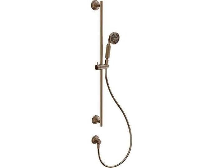 Gessi, Badarmatur, Venti20 Brausestange mit Wandanschlussbogen, gewinkelter Halterung u. schwenkbarem Brausehalte von Galaxus