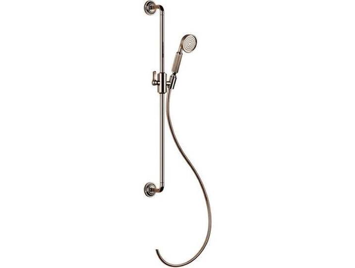Gessi, Badarmatur, Venti20 Brausestange mit gebogener Halterung, mit schwenkbarem Brausehalter, Wandmontage, 1-St Gessi, Badarmatur, Venti20 Brausestange mit gebogener Halterung, mit schwenkbarem Brausehalter, Wandmontage, 1-St von Galaxus