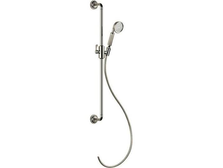 Gessi, Badarmatur, Venti20 Brausestange mit gebogener Halterung, mit schwenkbarem Brausehalter, Wandmontage, 1-St Gessi, Badarmatur, Venti20 Brausestange mit gebogener Halterung, mit schwenkbarem Brausehalter, Wandmontage, 1-St von Galaxus