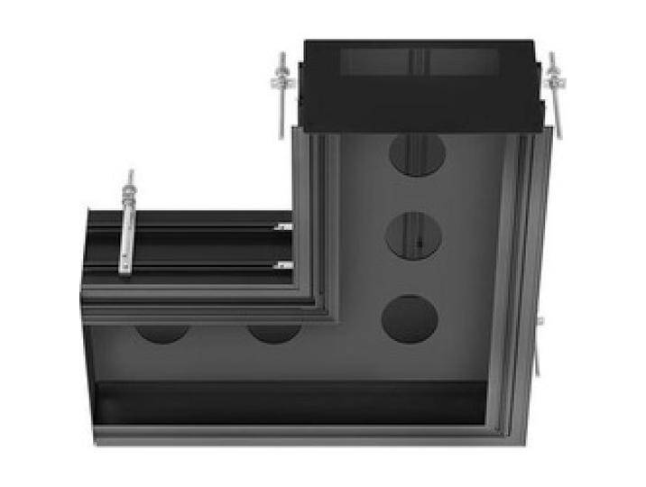 Gessi, Badarmatur, lineares Deckeneinbau-System, Winkel-Grundkörper 740x740 mm mit 5-Loch-Innenblende für 5 Mod Gessi, Badarmatur, lineares Deckeneinbau-System, Winkel-Grundkörper 740x740 mm mit 5-Loch-Innenblende für 5 Mod von Galaxus