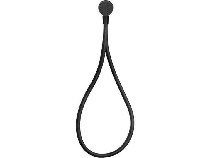 Gessi, Duschbrause, HI-FI, Wandanschlussbogen-Set 1/2, schwarz mattem Brauseschlauch 1,50 m, Antikalk-Handbrause u (9 l/min) von Galaxus