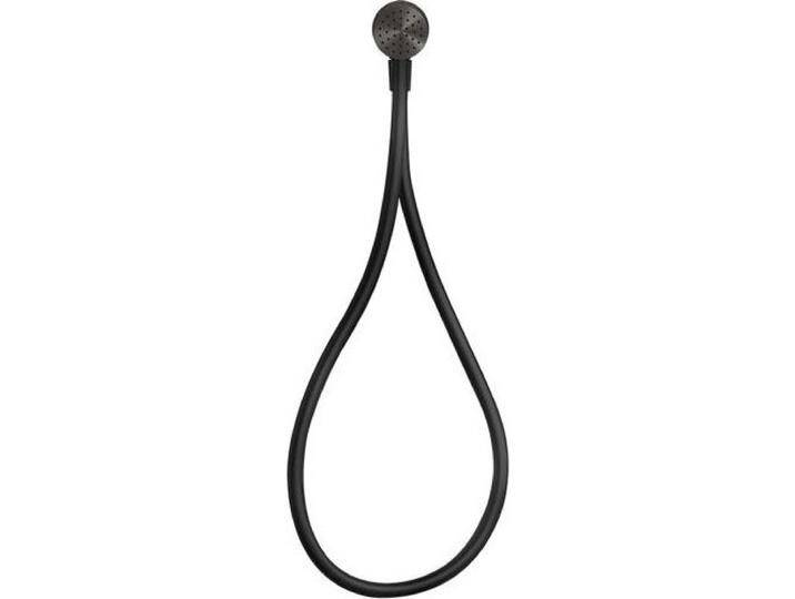 Gessi, Duschbrause, HI-FI, Wandanschlussbogen-Set 1/2, schwarz mattem Brauseschlauch 1,50 m, Antikalk-Handbrause u (9 l/min) von Galaxus