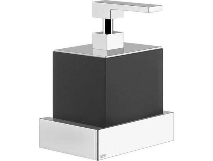 Gessi, Seifenspender + Seifenschale, Rettangolo Accessoires Seifenspender zur Wandmontage, Behälter schwarz, 20814 Gessi, Seifenspender + Seifenschale, Rettangolo Accessoires Seifenspender zur Wandmontage, Behälter schwarz, 20814 von Galaxus