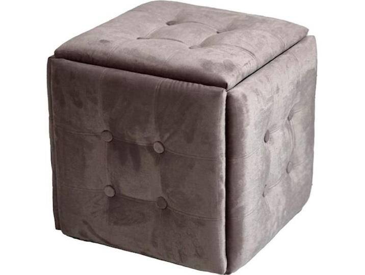 Go Gift, Hocker + Pouf, Puff-Transformer 5in1 - 5 Hocker in 1 Pouffe Pulver rosa Samt 2269 von Galaxus