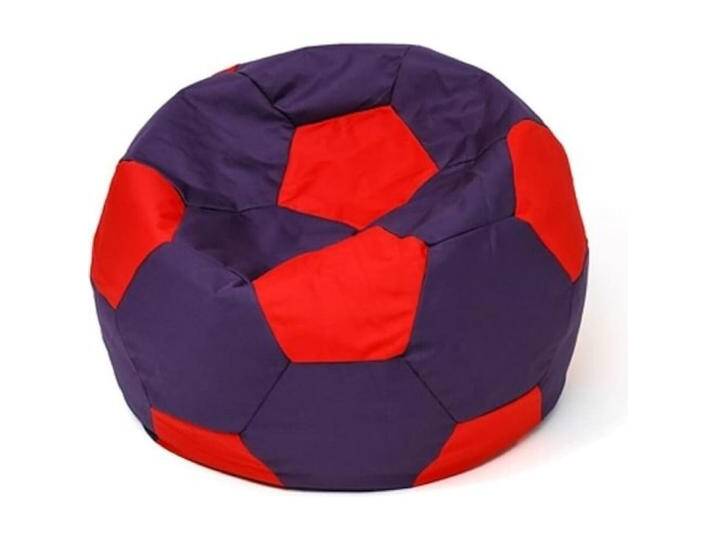 Go Gift, Hocker + Pouf, Sako Kugelpuff lila-rot XXL 140 cm von Galaxus