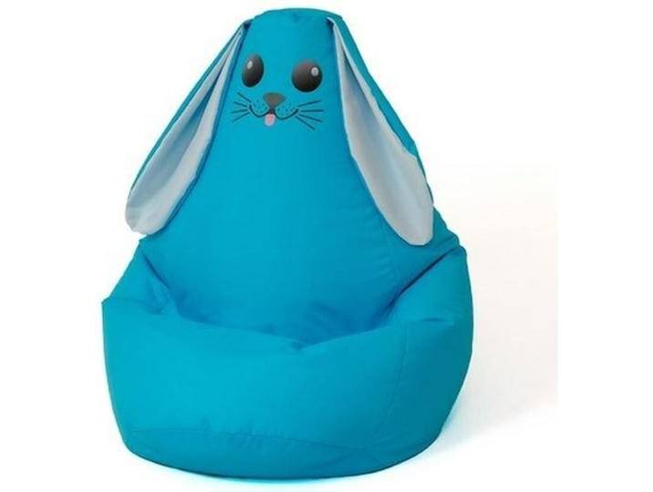 Go Gift, Sitzsack, Sako Tasche Hocker Kaninchen blau XXL 140 x 100 cm von Galaxus