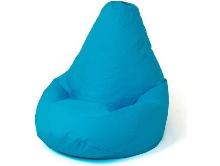 Go Gift, Sitzsack, Sako Tasche pouffe Birne blau XXL 140 x 100 cm von Galaxus