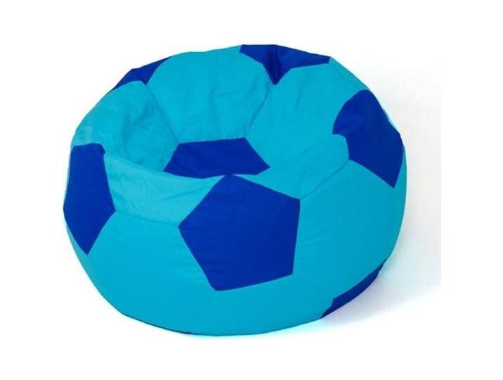 Go Gift, Sitzsack, Sako Tasche pouffe ball blau- kornblume XXL 140 cm von Galaxus