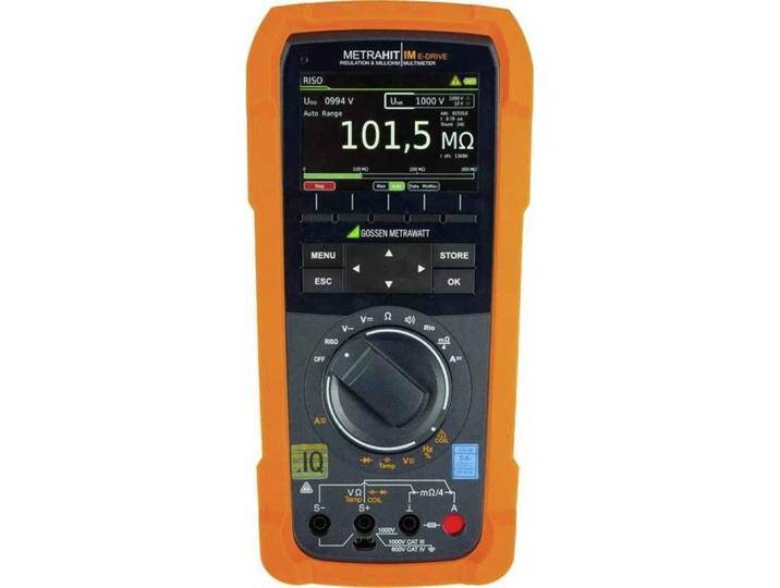 Gossen, Multimeter, Hand Multimeter, Hochpräzisions Messgerät kalibriert (DAkkS akkreditiertes Labor) digital Datenl (CAT IV 600V, CAT III 1000V) von Galaxus