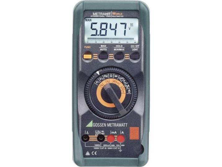 Gossen, Multimeter, Hand-Multimeter digital Metraw (CAT IV 600V, CAT III 1000V) von Galaxus