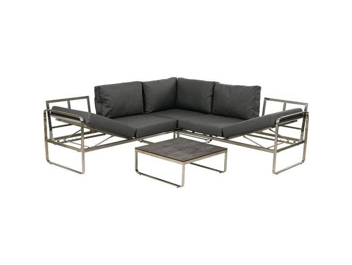 Greemotion, Gartenlounge, Loungeset Boston Anthrazit von Galaxus
