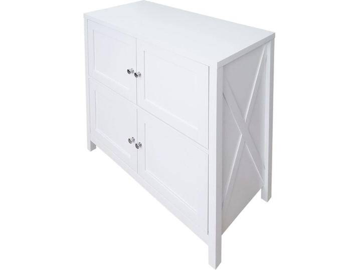 HTI-Living, Kommode + Sideboard, Kommode Hayet Weiss (80 x 80 x 35 cm) von Galaxus