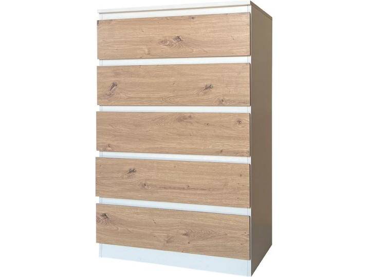 HTI-Living, Kommode + Sideboard, Kommode Weiss-Artisaneiche mit 5 Schubladen (70 x 110 x 40 cm) HTI-Living, Kommode + Sideboard, Kommode Weiss-Artisaneiche mit 5 Schubladen (70 x 110 x 40 cm) von Galaxus