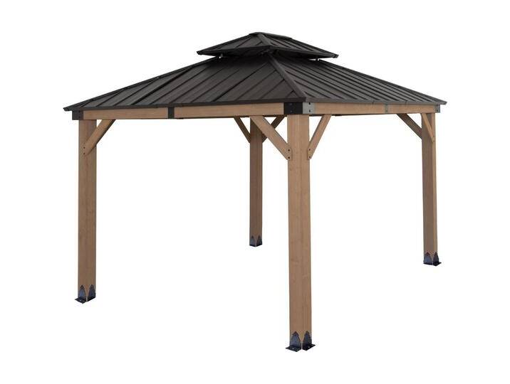 HTI-Living, Pavillon, Terrassenüberdachung 308 x 308 cm Jorin (308 cm, 308 cm) von Galaxus