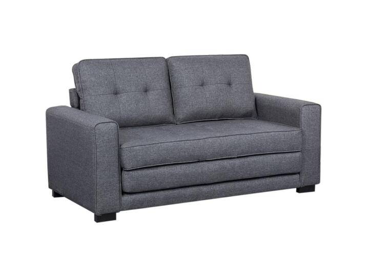 HTI-Living, Sofa, Zweisitzer mit Schlaffunktion Dunkelgrau Azaria (2-Sitzer) von Galaxus