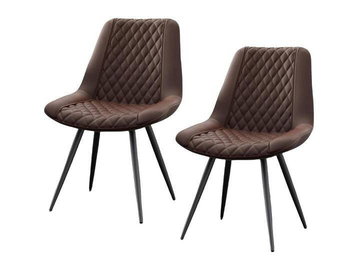 HTI-Living, Stühle, Esszimmerstuhl Astrid 2er-Set Kunstleder Braun HTI-Living, Stühle, Esszimmerstuhl Astrid 2er-Set Kunstleder Braun von Galaxus