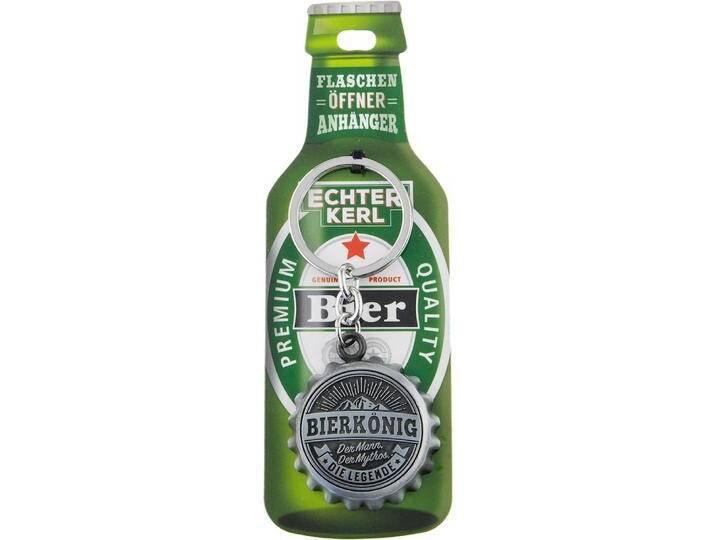 HTI-Living Echter Kerl Flaschenöffner, Flaschenöffner, Silber von Galaxus