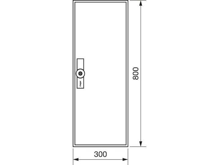 Hager, Verteilerschrank Zubehör, HAG ZB11W Wandschrank SK II H=800mm Hager, Verteilerschrank Zubehör, HAG ZB11W Wandschrank SK II H=800mm von Galaxus
