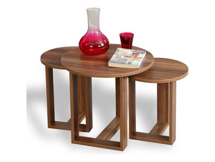 Hanah Home, Couchtisch + Beistelltisch, Nash (52 x 47 x 52 cm) von Galaxus