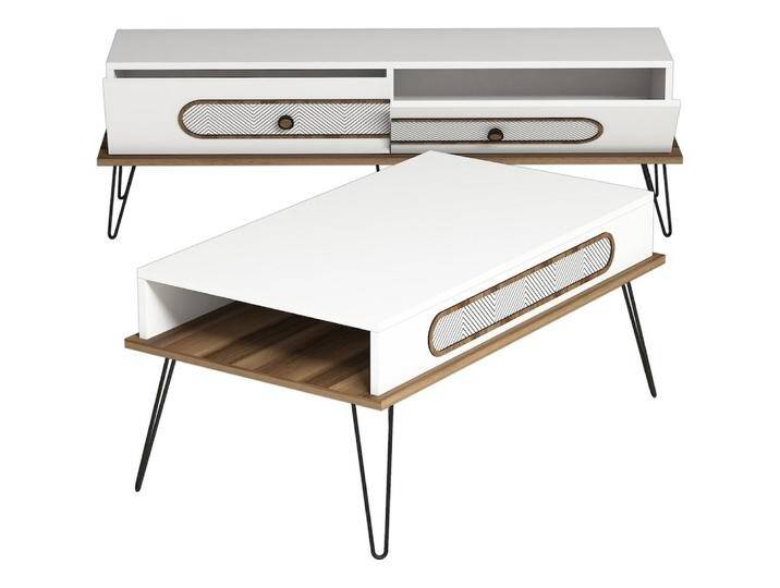 Hanah Home, Wohnwand, Keegan (145 x 40 x 45 cm) von Galaxus