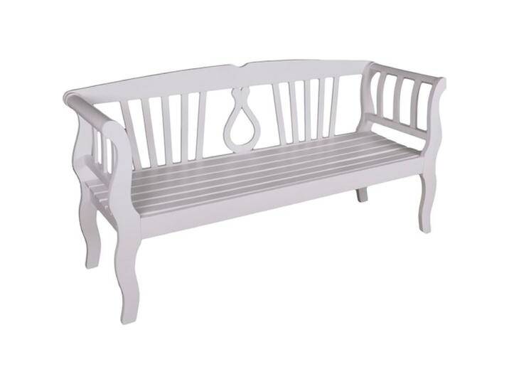 Harms, Gartenbank, Arcadia Gartenbank weiss 175.0 cm von Galaxus