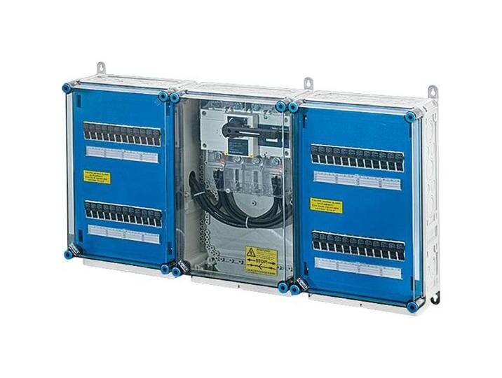 Hensel, Abzweigdose, HEN Mi PV 3931 PV-GAK, m. Sicherung, Mi PV 3931 24xPV-String auf 1xWR-Eingang Hensel, Abzweigdose, HEN Mi PV 3931 PV-GAK, m. Sicherung, Mi PV 3931 24xPV-String auf 1xWR-Eingang von Galaxus