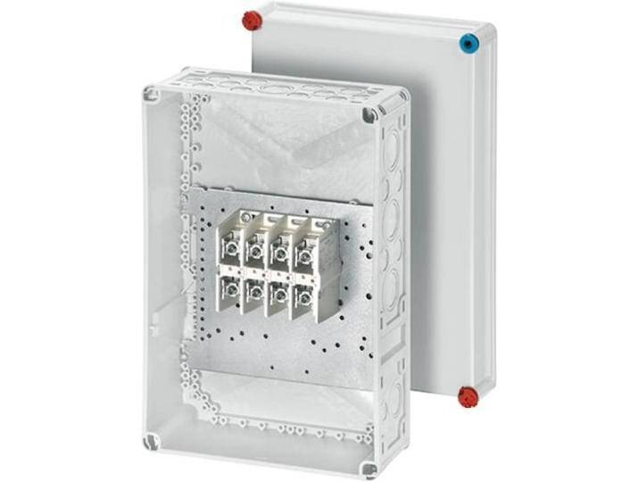 Hensel, Abzweigdose, Kabelabzweigkasten K 7042 16-70qmm 3ph. 4p ENYCASE Dose, Gehäuse für Montage auf der Wand/Dec Hensel, Abzweigdose, Kabelabzweigkasten K 7042 16-70qmm 3ph. 4p ENYCASE Dose, Gehäuse für Montage auf der Wand/Dec von Galaxus