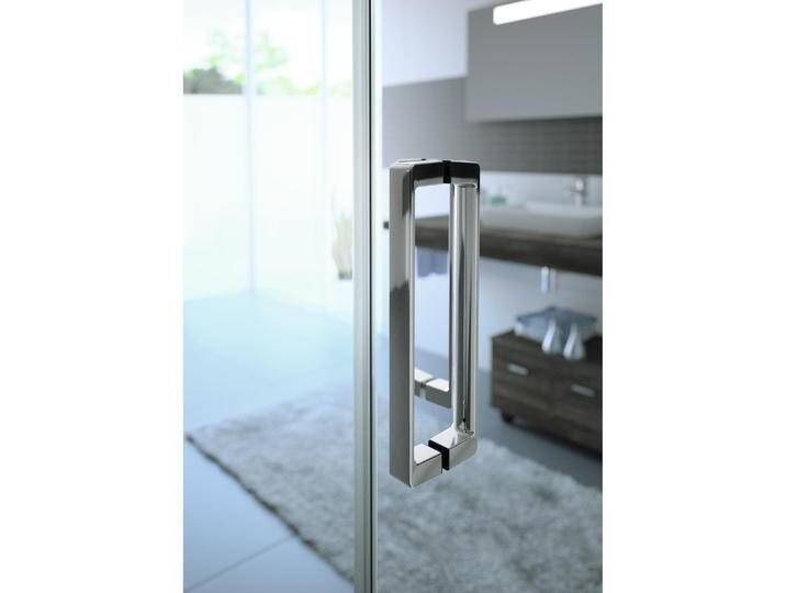 Hüppe, Duschkabine + Duschwand, Classics 2 4-Eck Gleittür 2-teilig mit festen Segmenten, Breite:120 cm, Höhe:200cm, Befesti (214 cm, 120 cm, 200 cm) von Galaxus