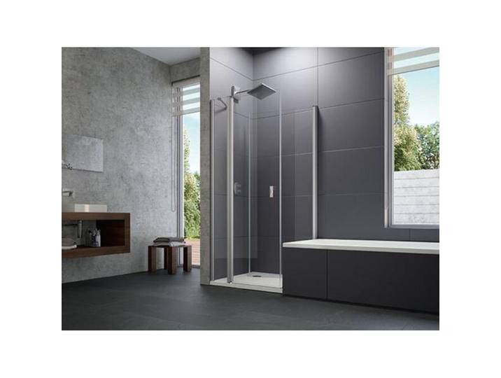 Hüppe, Duschkabine + Duschwand, Design pure 4-Eck Bewegliche Seitenwand für Schwingtür, Breite:90cm Höhe:200cm, Befestigun (211 cm, 90 cm, 200 cm) von Galaxus