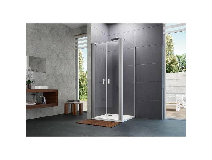 Hüppe, Duschkabine + Duschwand, Design pure Seitenwand, für Pendeltür, Breite 700mm, Höhe 1900mm, Montage auf Duschwanne u (200 cm, 70 cm, 190 cm) von Galaxus