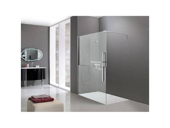 Hüppe, Duschkabine + Duschwand, Duplo pure Walk-In 4-Eck Seitenwand 1teilig, Breite:120cm, Linksbefestigung (201 cm, 120 cm, 200 cm) von Galaxus