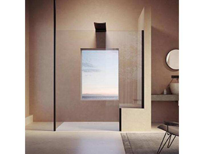 Hüppe, Duschkabine + Duschwand, SolvaPro Seitenwand alleinstehend, teilgerahmt, Breite:100cm, Höhe:200cm (211 cm, 100 cm, 200 cm) von Galaxus