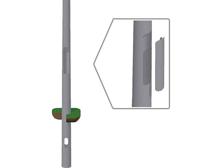 Isoled, Fassadenbeleuchtung, Flutlichtmast konisch mit Traverse für 2 Fluter, Stahl verzinkt, Höhe über Boden 15m Isoled, Fassadenbeleuchtung, Flutlichtmast konisch mit Traverse für 2 Fluter, Stahl verzinkt, Höhe über Boden 15m von Galaxus